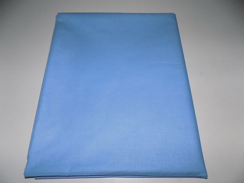 Prostěradlo bavlna plachta modrá 140x240 cm.