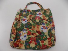 Bavlněná retro taška Kouzlo vánoc.