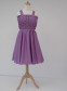 Společenské šaty violet -JUDITA ,s bolerkem